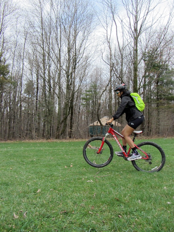 Students doing skill drills (Category:  Biking)