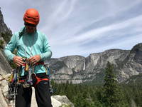 The view from Glacier Point Apron (Category:  Climbing)