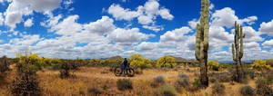 Mountain biking at Brown's Ranch with Libby (Category:  Climbing)