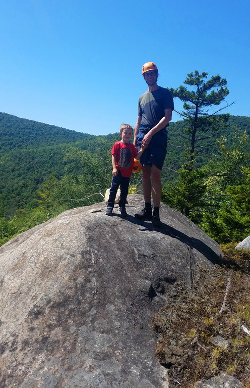 Lucas and Andrew (Category:  Climbing)