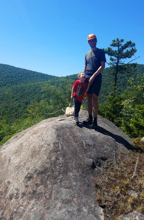 Lucas and Andrew (Category:  Climbing)