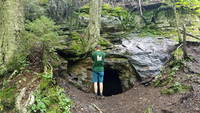 Cave entrance! (Category:  Climbing)