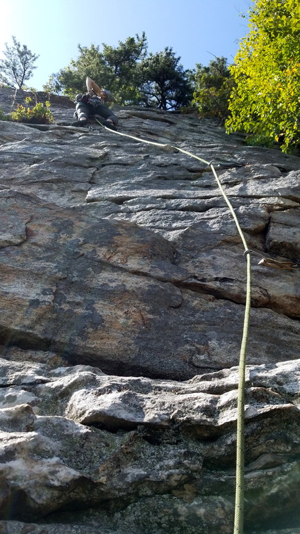 Emily leading RMC (Category:  Climbing)