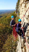 Matt and Ai on Madame G (Category:  Climbing)