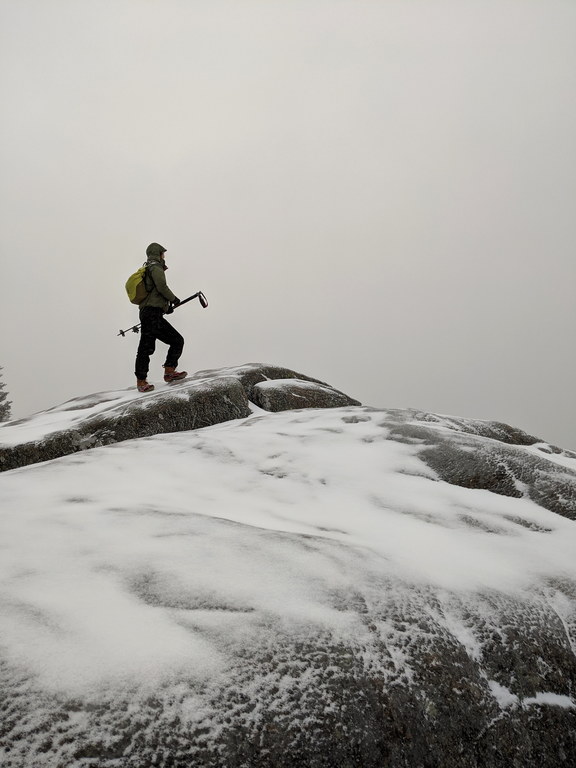 Summit looks epic! (Category:  Ice Climbing, Skiing)