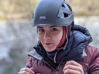 Are those pre-drilled holes for attaching a Vizion face shield? (Category:  Ice Climbing, Skiing)