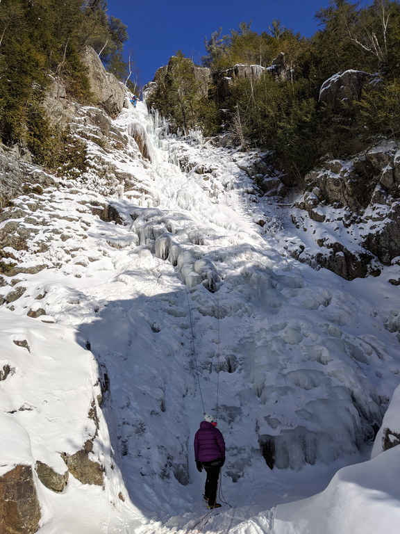 Second pitch of RBF was fat (Category:  Ice Climbing)