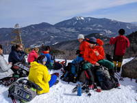 Atop Roostercomb (Category:  Ice Climbing)