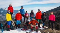 Atop Roostercomb (Category:  Ice Climbing)