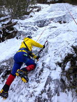 From this photo it looks even taller (Category:  Ice Climbing)