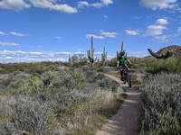Biking Brown's Ranch with Libby (Category:  Biking, Climbing)