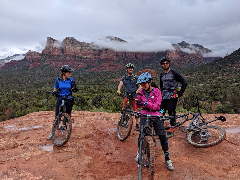 Slim Shady on the way to Hogsback (Category:  Biking, Climbing)