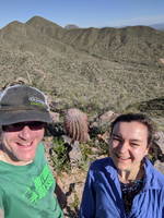 Hiking Sunrise Mountain with Camille (Category:  Biking, Climbing)