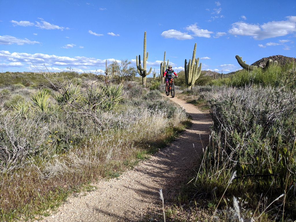 Biking Brown's Ranch with Libby (Category:  Biking, Climbing)