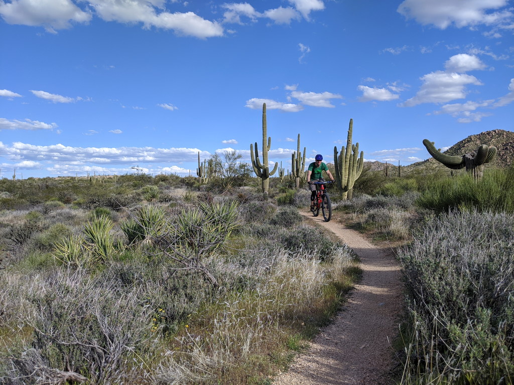 Biking Brown's Ranch with Libby (Category:  Biking, Climbing)