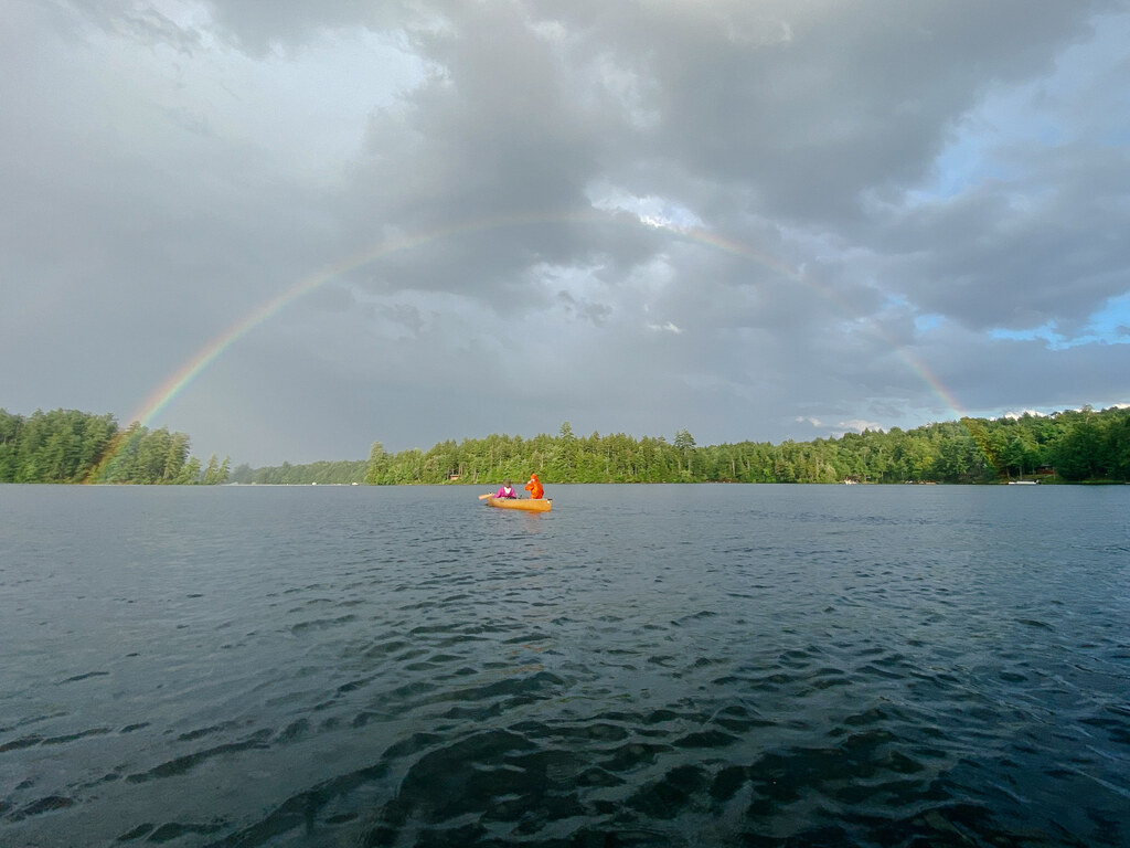 Rainbow photo shoot (Category:  Paddling, Climbing)