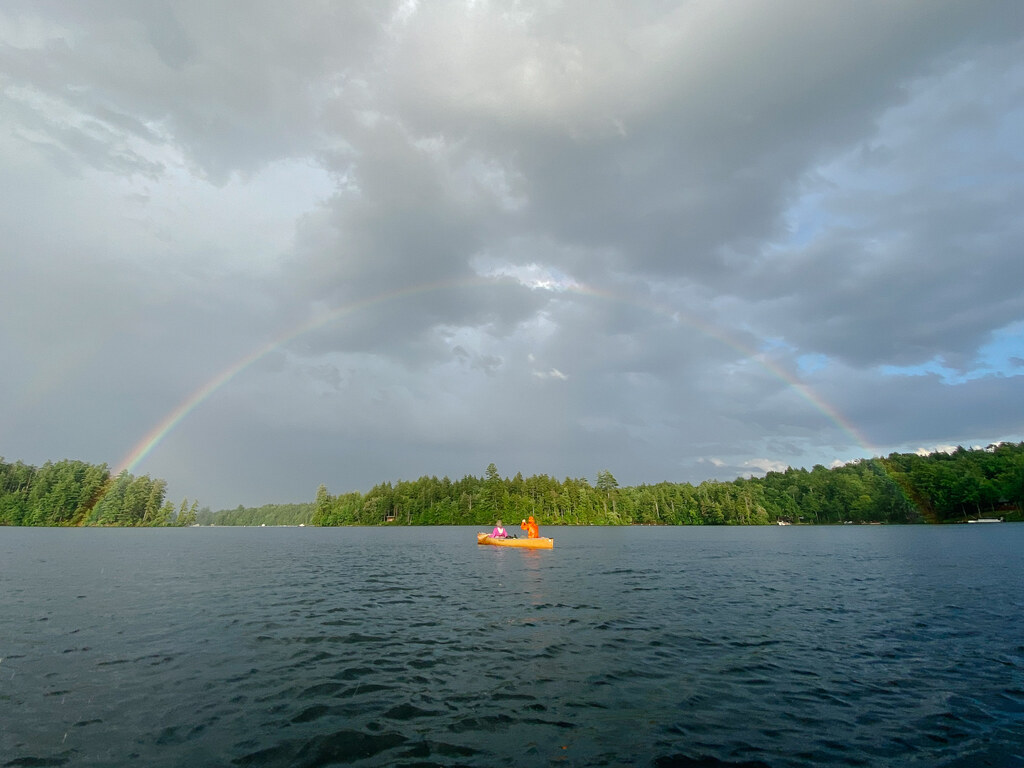 Rainbow photo shoot (Category:  Paddling, Climbing)