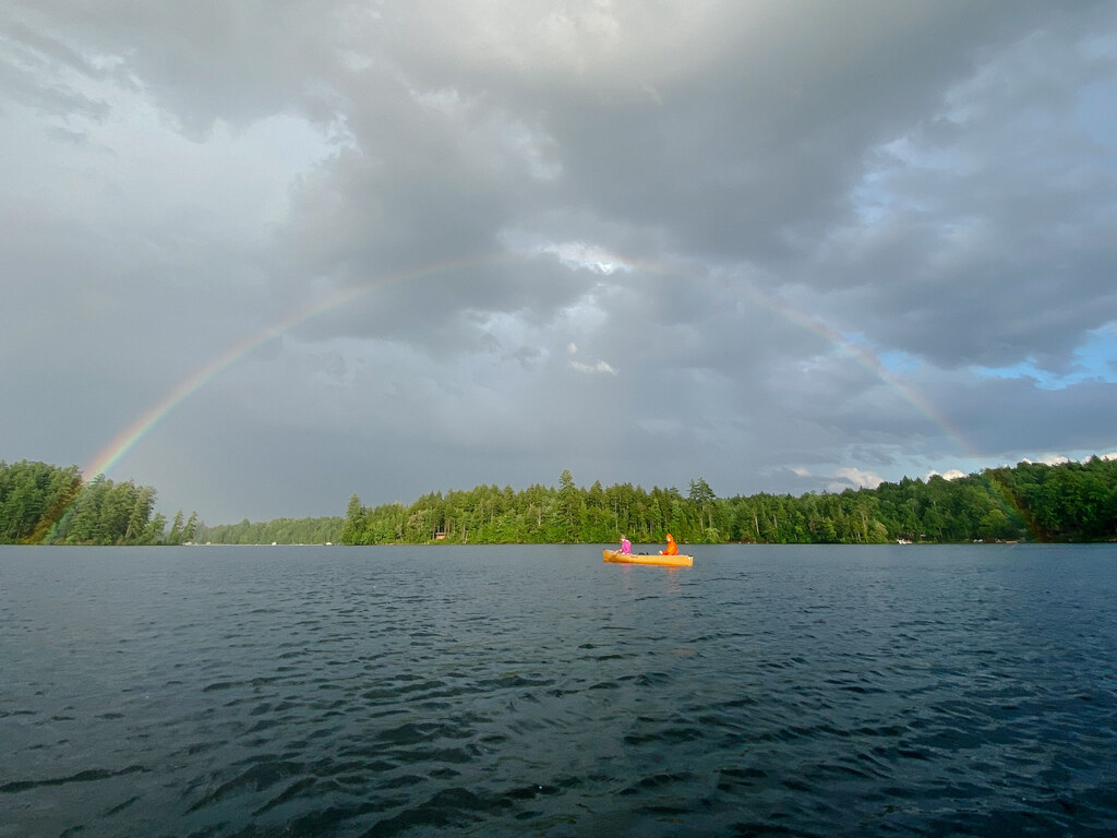 Rainbow photo shoot (Category:  Paddling, Climbing)