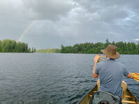 Rainbow photo shoot (Category:  Paddling, Climbing)