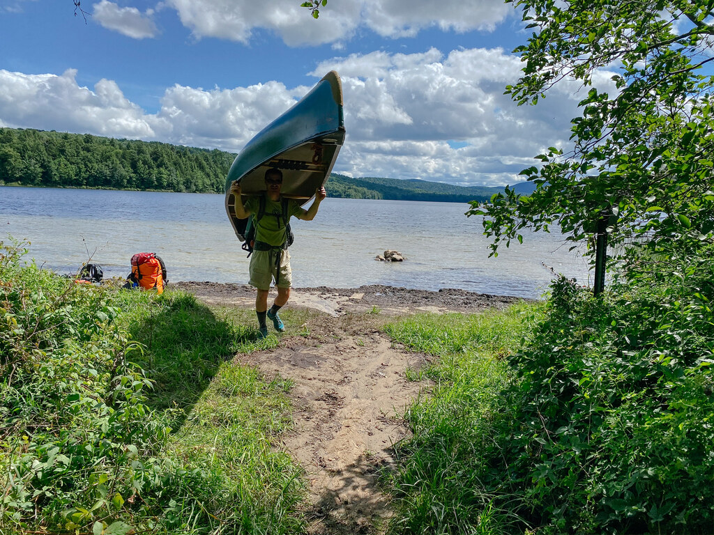 1.3 mile portage (Category:  Paddling, Climbing)