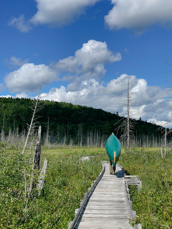 1.3 mile portage (Category:  Paddling, Climbing)