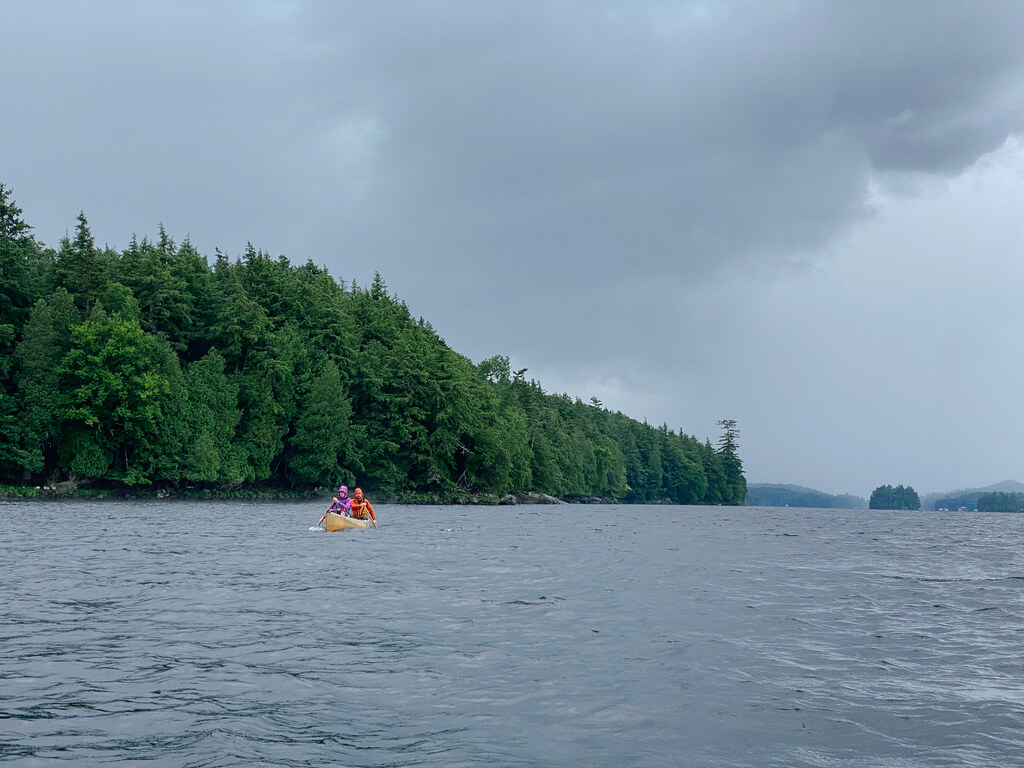 But it eventually cleared (Category:  Paddling, Climbing)