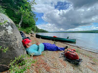 And we paddled all day (Category:  Paddling, Climbing)