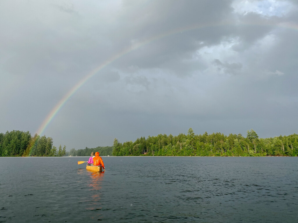 Rainbow photo shoot (Category:  Paddling, Climbing)