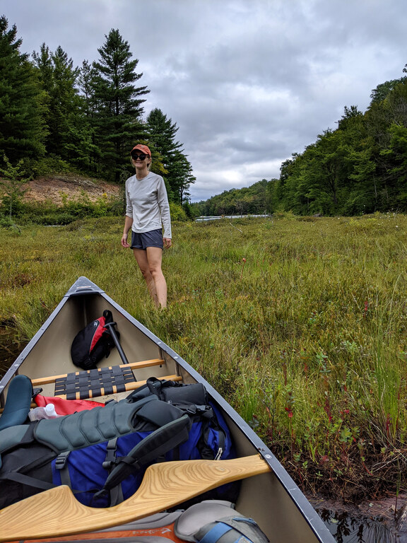 Floating bog! (Category:  Paddling, Climbing, Biking)