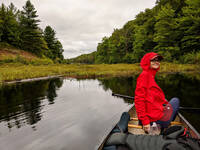 Back to the bog (Category:  Paddling, Climbing, Biking)