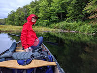 Back to the bog (Category:  Paddling, Climbing, Biking)