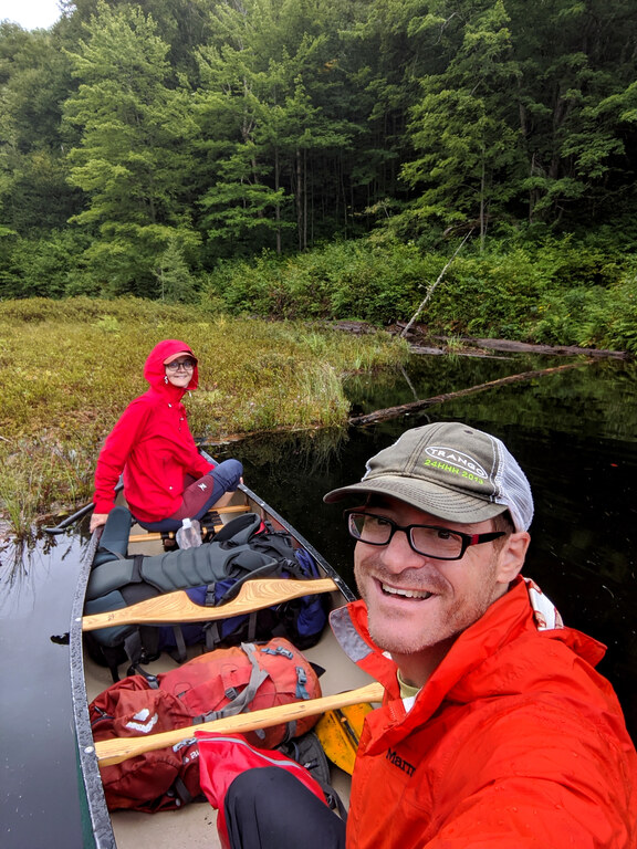 Back to the bog (Category:  Paddling, Climbing, Biking)