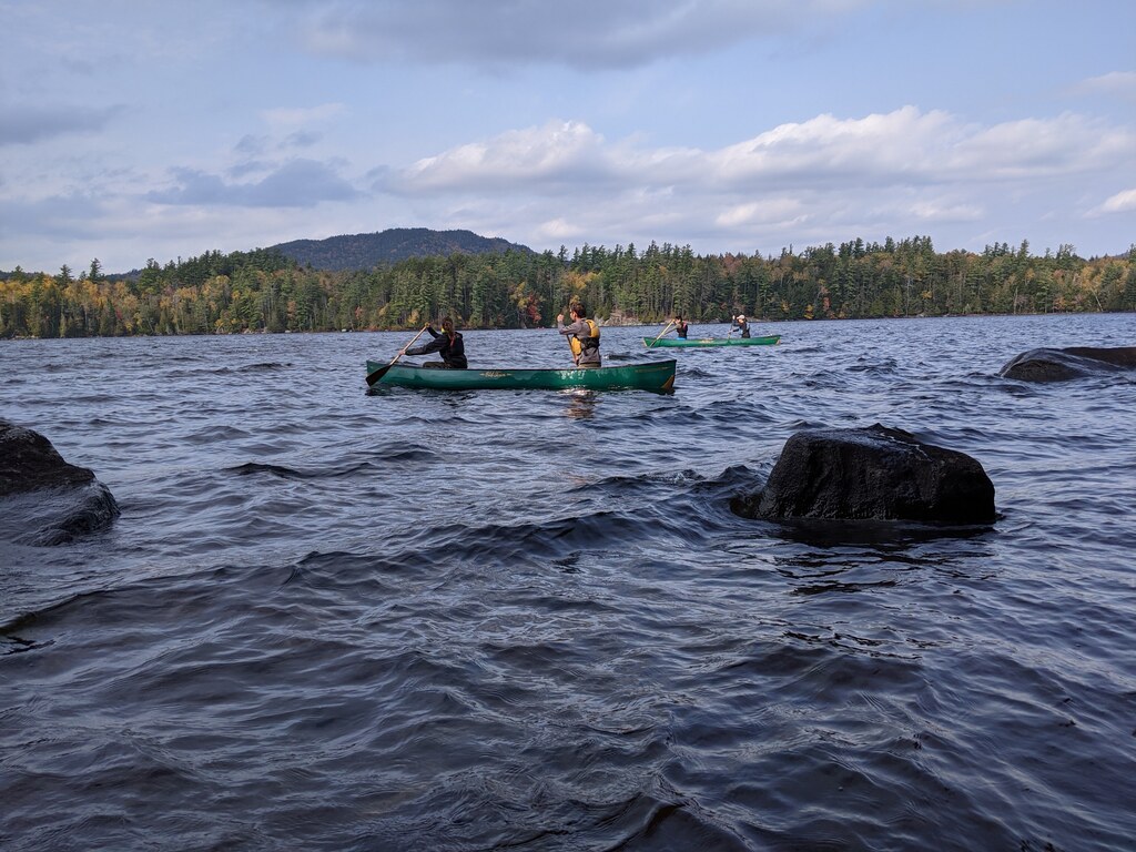 The rough before the storm (Category:  Paddling)