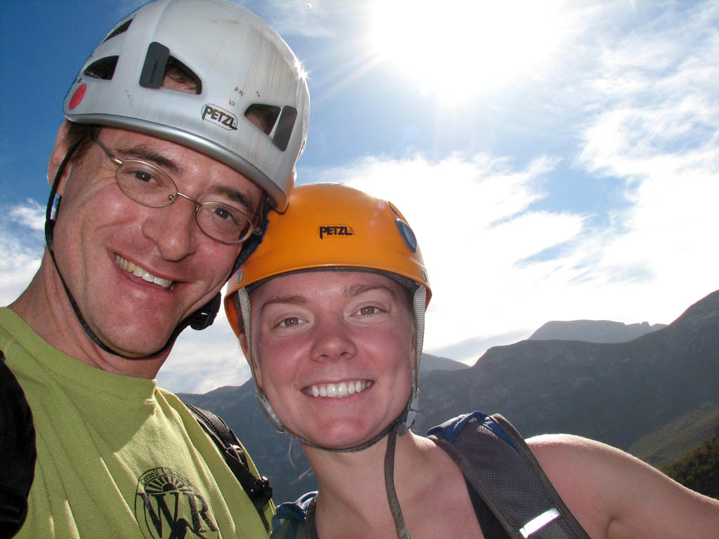 Me and Kristin at the top of Space Boyz. (Category:  Photography)