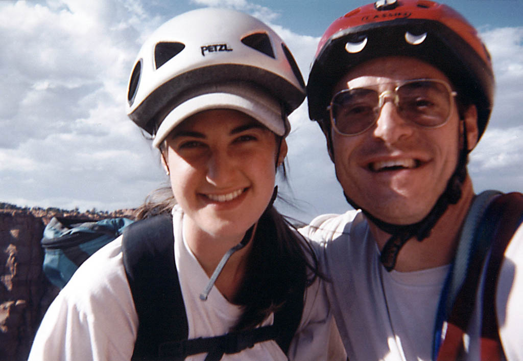 Lauren and me at the summit of Independence Monument. (Category:  Photography)