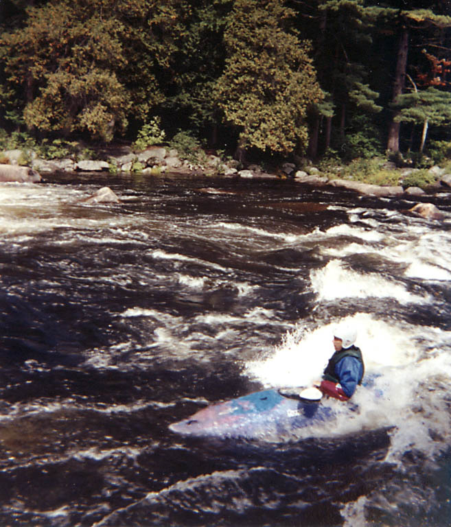 Will paddling the Hudson. (Category:  Paddling)