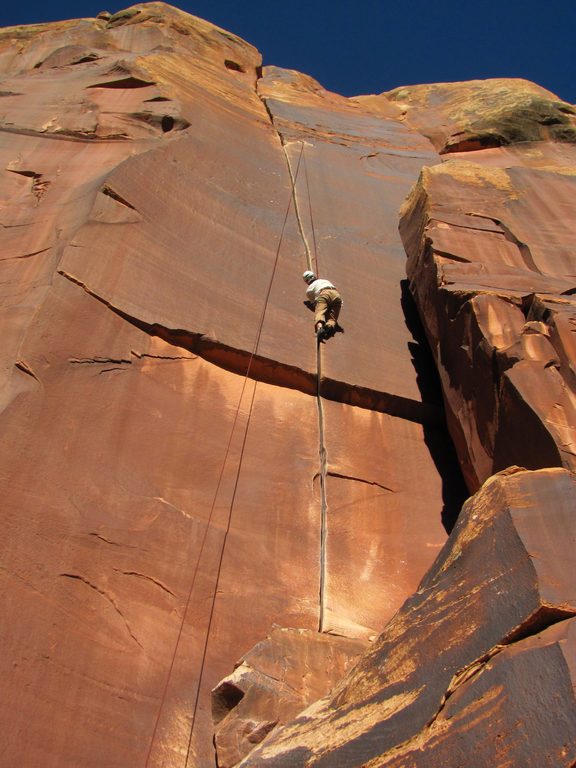 Me on Supercrack. (Category:  Rock Climbing)