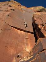 Me on Supercrack. (Category:  Rock Climbing)