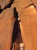 Me on Amaretto Corner. (Category:  Rock Climbing)