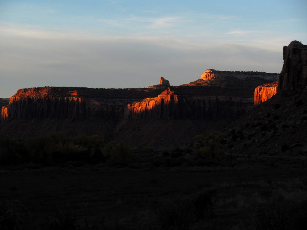 Sunset (Category:  Rock Climbing)