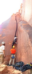 Scard Face (Category:  Rock Climbing)