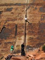 That girl is like, (Category:  Rock Climbing)