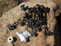 Rack for Generic Crack. (Category:  Rock Climbing)