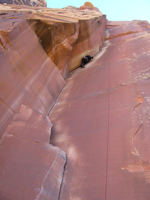 Yamin on Incredible Hand Crack. (Category:  Rock Climbing)