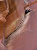 Yamin on Incredible Hand Crack. (Category:  Rock Climbing)