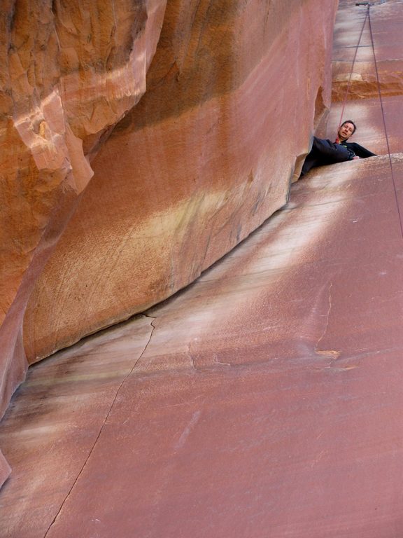 Yamin on Incredible Hand Crack. (Category:  Rock Climbing)