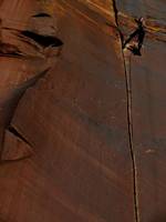 Guy at the top of Supercrack. (Category:  Rock Climbing)